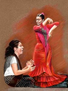 Voir le détail de cette oeuvre: séville flamenco